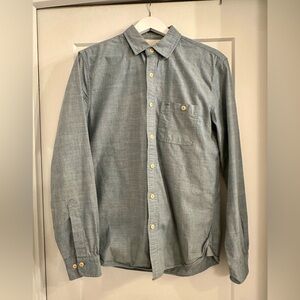 Brooks Brothers Red Fleece Chambray Button-Down Shirt